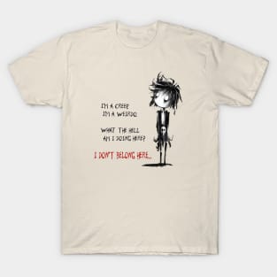 I'm Weirdo (Radiohead) T-Shirt